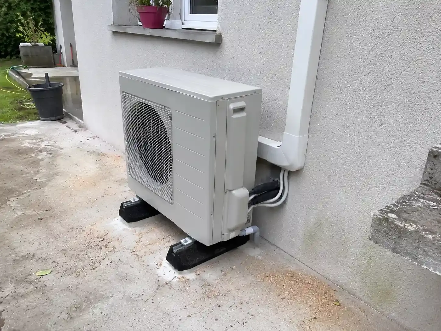 Image installation pompe a chaleur 7 pac local